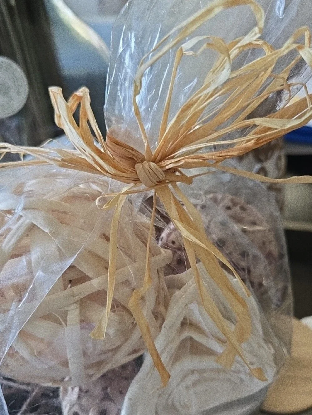 Natural Cream Decorative Potpourri Bag -